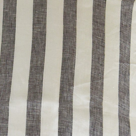 日本製 フレンチリネン 先染めストライプ 麻100% 枕カバー 43×63cm枕用 Rayure (レイユール)